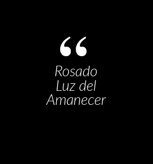 Rosado - Luz del amanecer